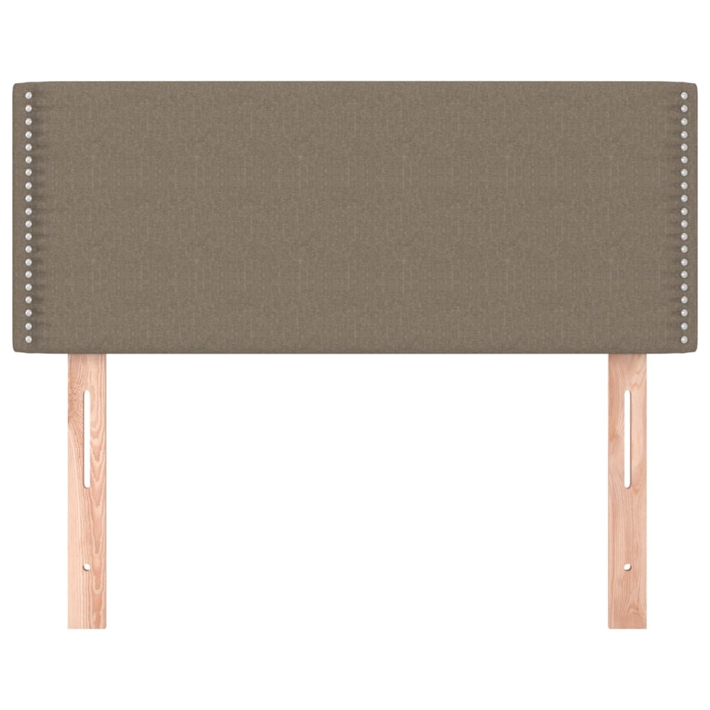 vidaXL Hoofdbord Taupe Stof 100x5x78/88 cm - 76% Korting