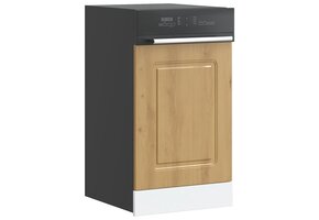 Vaatwaspaneel Kalmar Hout - 45x1,5x67cm - Artisanaal Eiken - 77% Korting