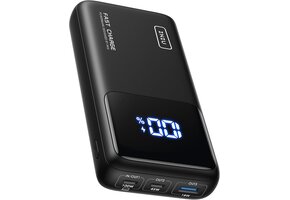 INIU Powerbank 100W 25000mAh - Snel laden voor Laptop, Telefoon & Tablet