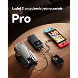 INIU Powerbank 100W 25000mAh - Snel laden voor Laptop, Telefoon & Tablet
