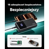 INIU Powerbank 100W 25000mAh - Snel laden voor Laptop, Telefoon & Tablet