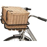 Handgemaakte Rieten Fietsmand Bruin - 29% Korting