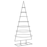 Moderne Kerstboom Metaal Zwart 210cm - 79% Korting