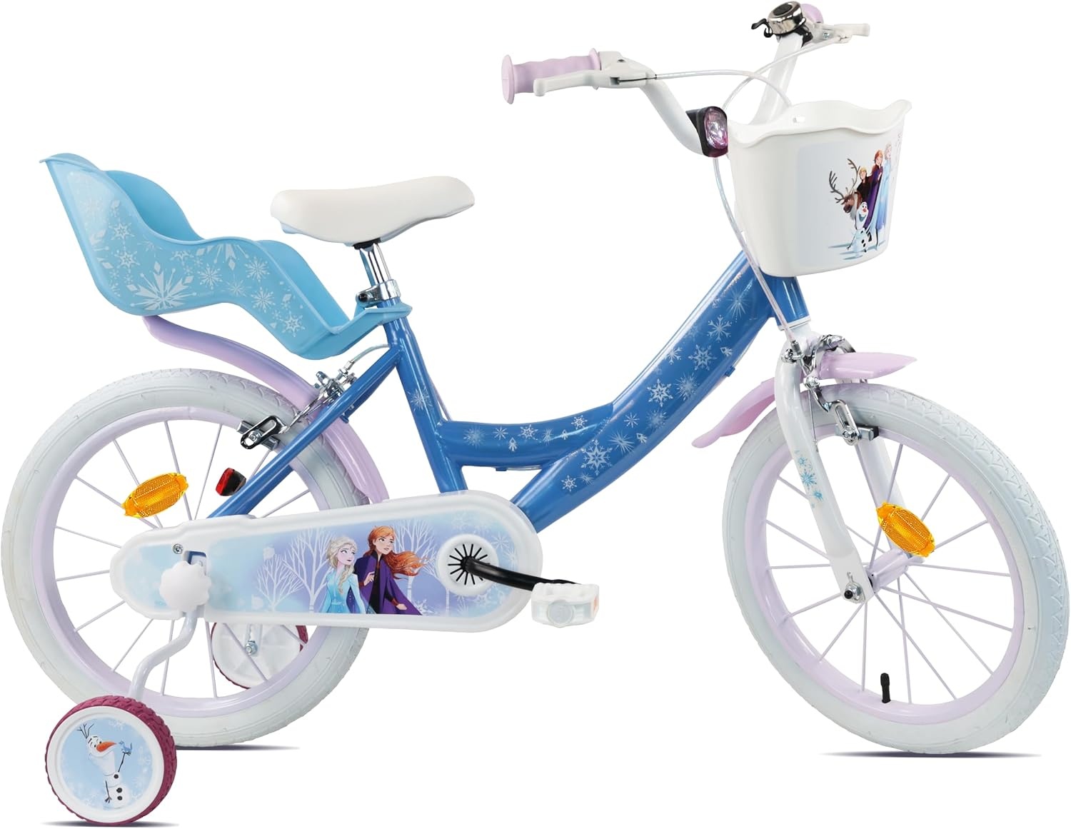 Kinderfiets Meisjes 16" Frozen met 35% Korting