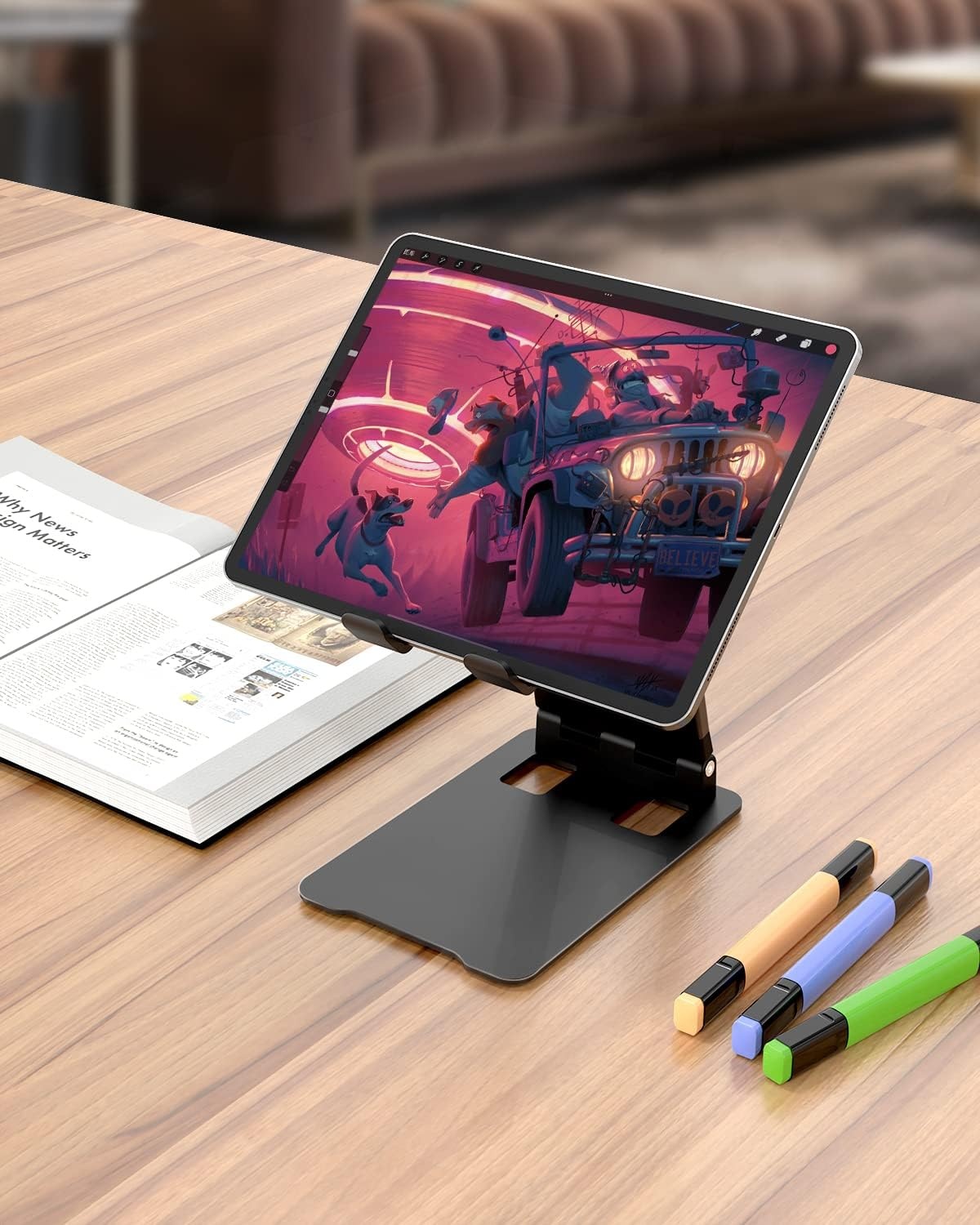 Opvouwbare Aluminium Tabletstandaard met 34% Korting