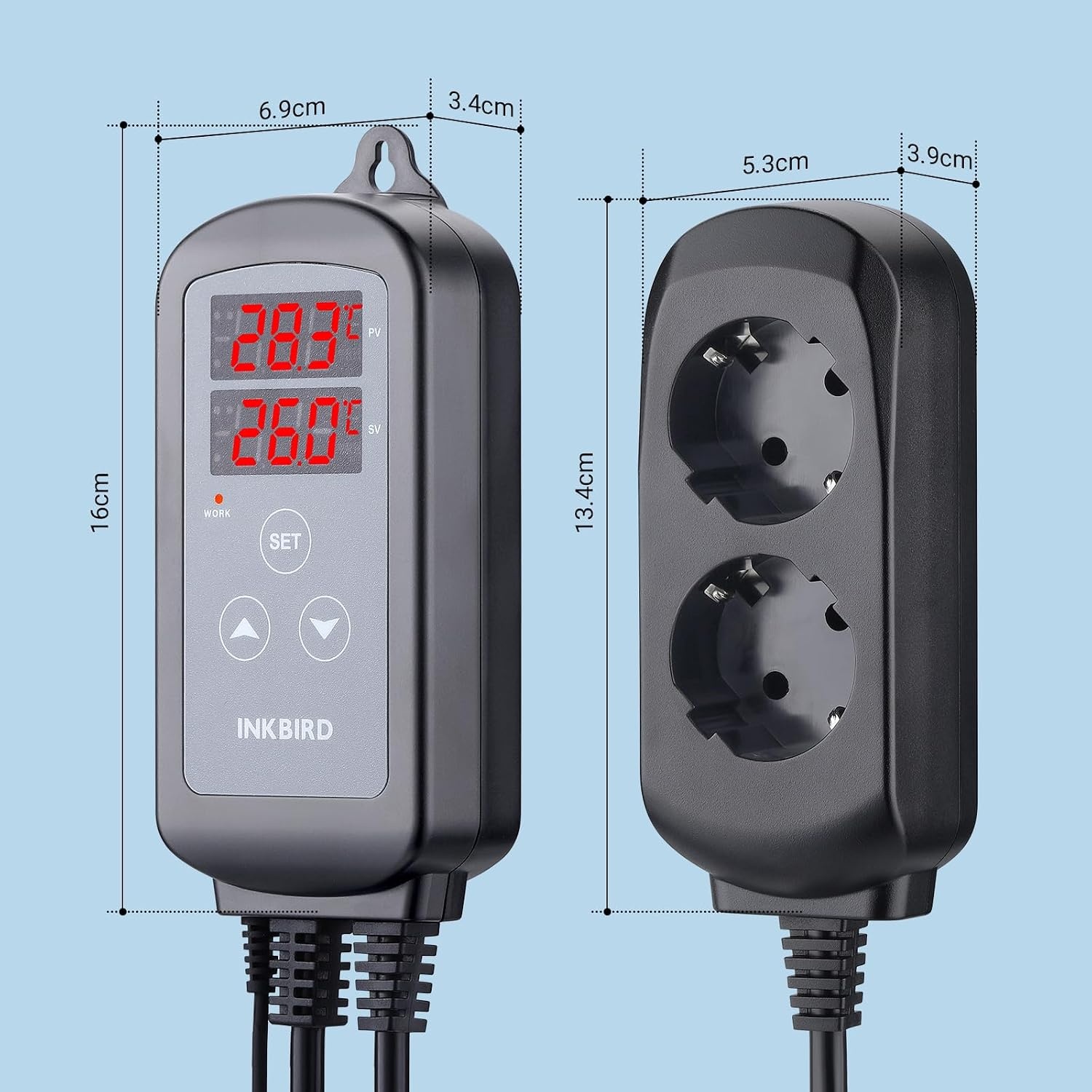 Digitale Temperatuurregelaar Terrarium/Kas - 34% Korting!