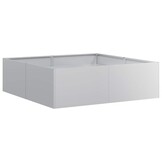 Gegalvaniseerd Stalen Plantenbak 100x100x30 cm - 34% Korting