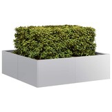 Gegalvaniseerd Stalen Plantenbak 100x100x30 cm - 34% Korting