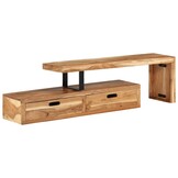 Tv-meubel massief acaciahout - 59% Korting