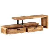 Tv-meubel massief acaciahout - 59% Korting