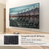 TV Muurbeugel 32-85" 60kg Draaibaar & Kantelbaar met 34% Korting