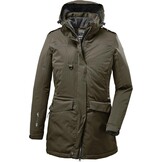 Dames Parka Hondenbezitters - Donkerolijf - 35% Korting