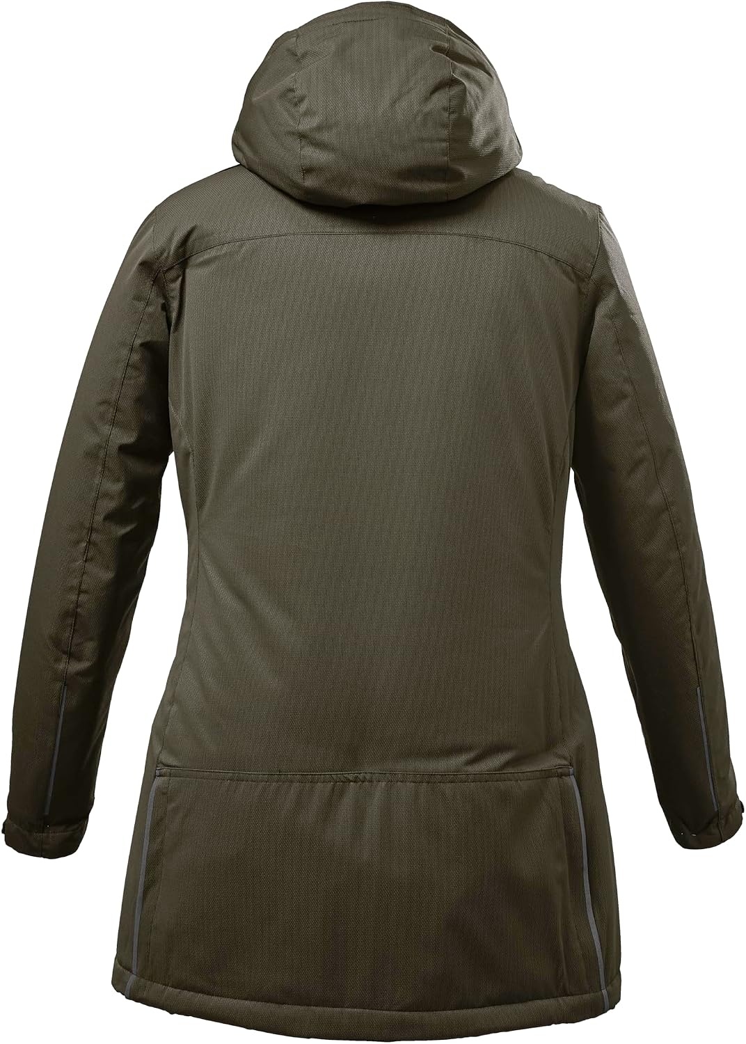 Dames Parka Hondenbezitters - Donkerolijf - 35% Korting