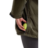 Dames Parka Hondenbezitters - Donkerolijf - 35% Korting