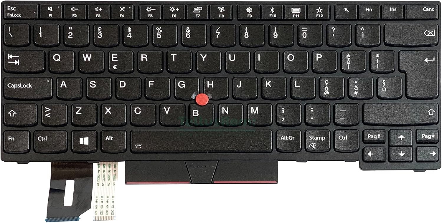 Italiaans Verlicht Toetsenbord voor Lenovo Thinkpad T480s - 76% Korting!