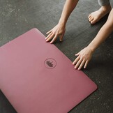 Antislip Yogamat voor Hot Yoga | Ecologisch Natuurrubber | 183x66cm | 34% Korting