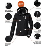 Dames Ski-jack met 35% Korting - Waterdicht & Ademend