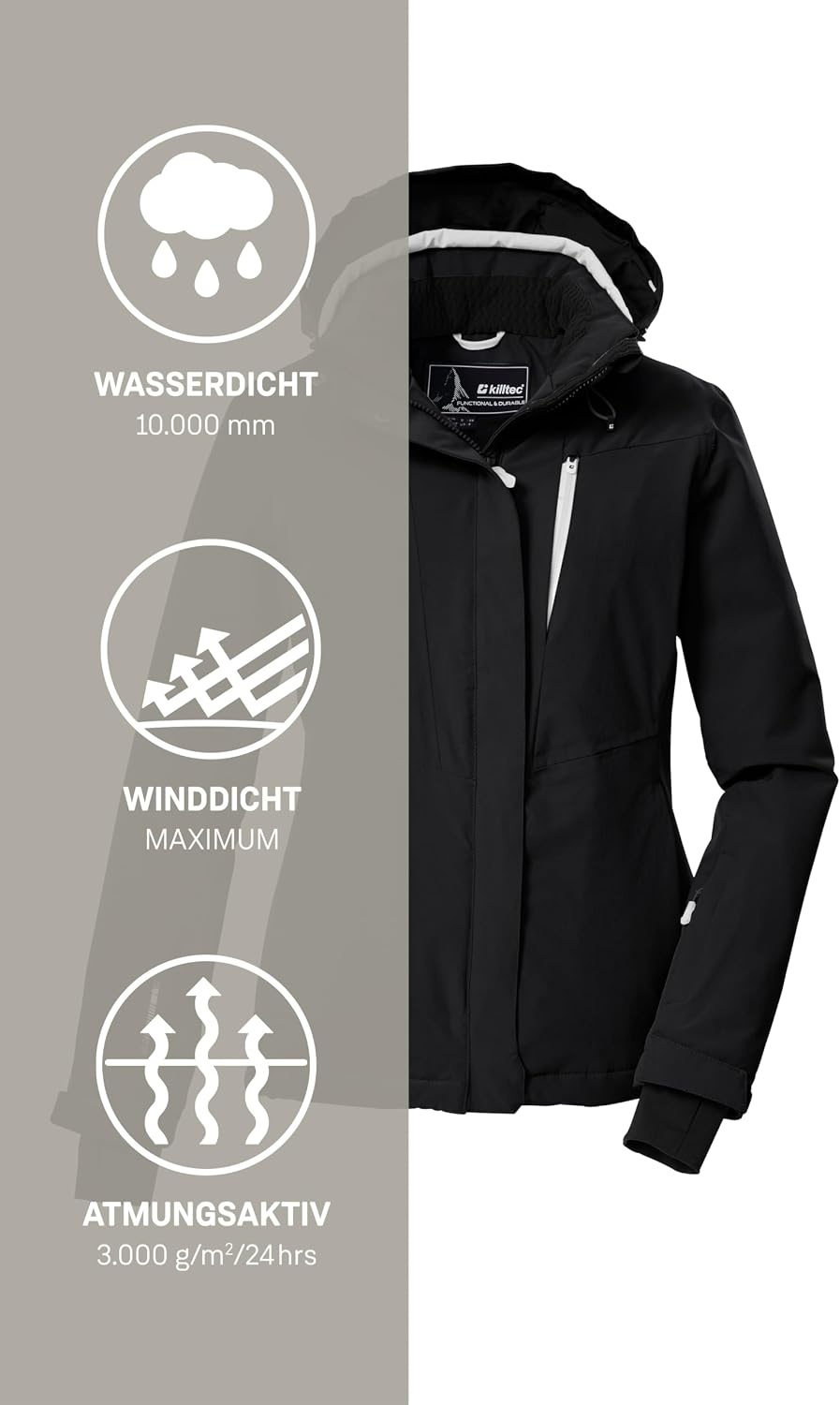 Dames Ski-jack met 35% Korting - Waterdicht & Ademend