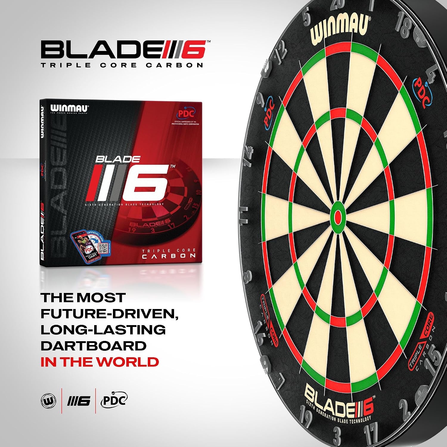 Professioneel Dartbord Blade 6 Triple Core - 34% Korting