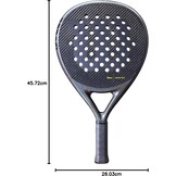 Padelracket Carbon Force Pro: Controle & Kracht - 34% Korting