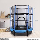 Mini Trampoline Kinderen 3-6 Jaar - 140cm Breed - 34% Korting