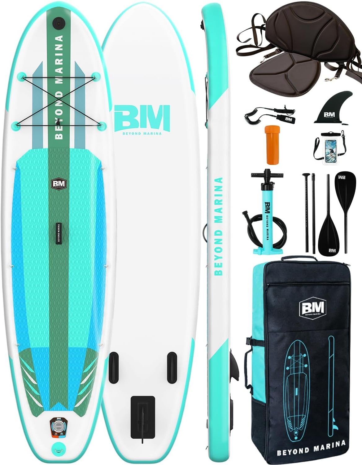 Opblaasbaar SUP Board Allround 320cm | Ultra-licht 7.4 kg | 140 kg draagvermogen | 35% Korting