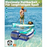 Opblaasbaar SUP Board Allround 320cm | Ultra-licht 7.4 kg | 140 kg draagvermogen | 35% Korting