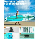 Opblaasbaar SUP Board Allround 320cm | Ultra-licht 7.4 kg | 140 kg draagvermogen | 35% Korting