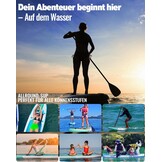 Opblaasbaar SUP Board Allround 320cm | Ultra-licht 7.4 kg | 140 kg draagvermogen | 35% Korting