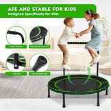 Inklapbare Kindertrampoline Ø 91 cm - Groen - 34% Korting!