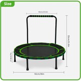 Inklapbare Kindertrampoline Ø 91 cm - Groen - 34% Korting!
