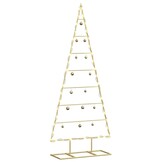 vidaXL Kerstdecoratie kerstboom 125 cm metaal zwart