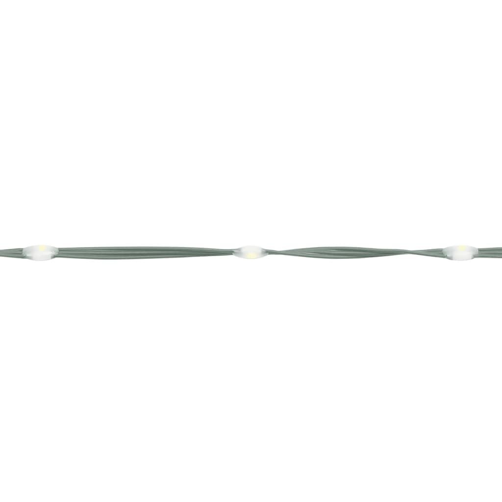 vidaXL LED-kerstboom aan vlaggenmast 550 LED's warm wit 300 cm