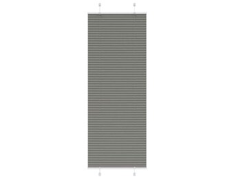 Plissé rolgordijn Antraciet 80x200cm - 33% Korting
