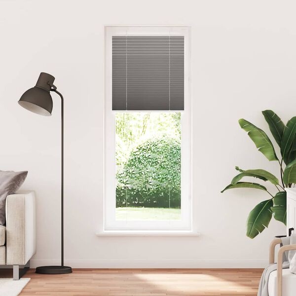 Plissé rolgordijn Antraciet 80x200cm - 33% Korting