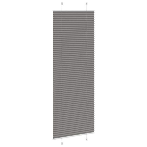 Plissé rolgordijn Antraciet 80x200cm - 33% Korting