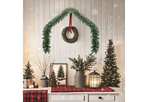 Kerstslinger 5m PVC - Groen - 76% Korting