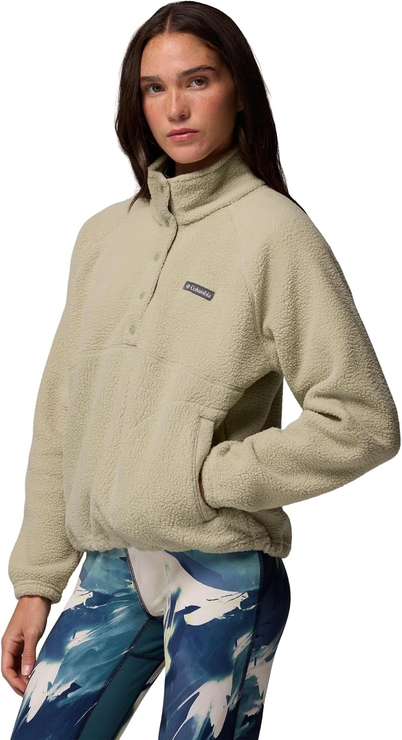 Dames Fleece Pull-over Safari XL | 34% Korting