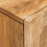 vidaXL Badkamer wastafelkast Bruin 62 x 33 x 58 cm Massief Mango Hout