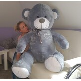 XXL Knuffelbeer Grijs 190cm - Speciale Prijs!