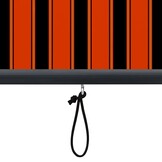 Rolgordijn voor buiten 60x250 cm oranje/bruin - 45% korting