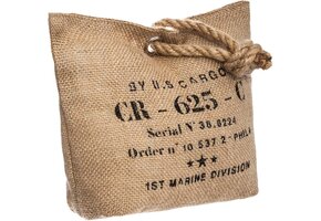 Jute Deurstopper Vintage Loft Stijl - 79% Korting!