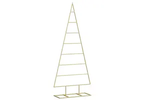 Metalen Kerstboom Decoratie 125 cm Zwart - 78% Korting!