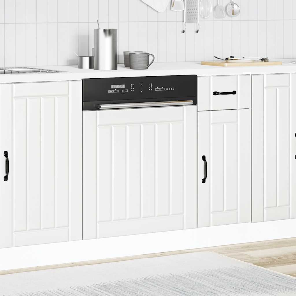 VidaXL Vaatwaspaneel Lucca: 77% Korting op bewerkt hout wit