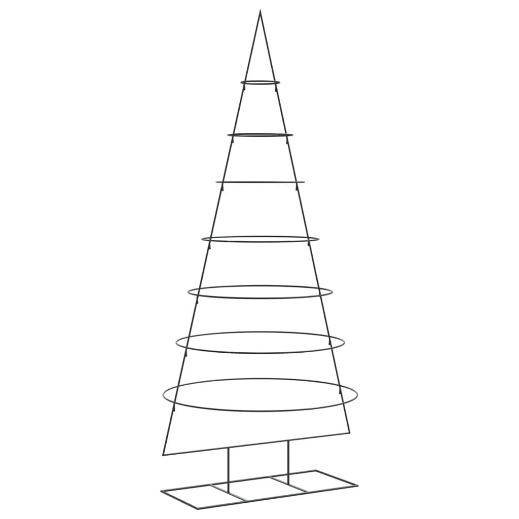 Moderne Metalen Kerstboom 210 cm Zwart - 85% Korting!