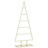 Moderne Metalen Kerstboom Decoratie - 90cm Zwart
