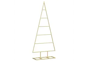 Moderne Metalen Kerstboom Decoratie - 90cm Zwart