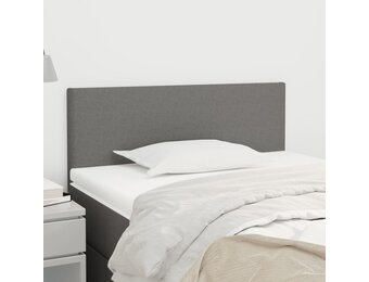 Hoofdbord 90x5x78/88 cm Stof Donkergrijs - 75% Korting!
