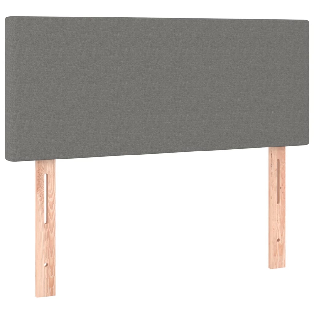 Hoofdbord 90x5x78/88 cm Stof Donkergrijs - 75% Korting!