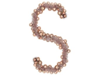 Rose Gold Kerstbal Guirlande 186 cm met Korting (84%)